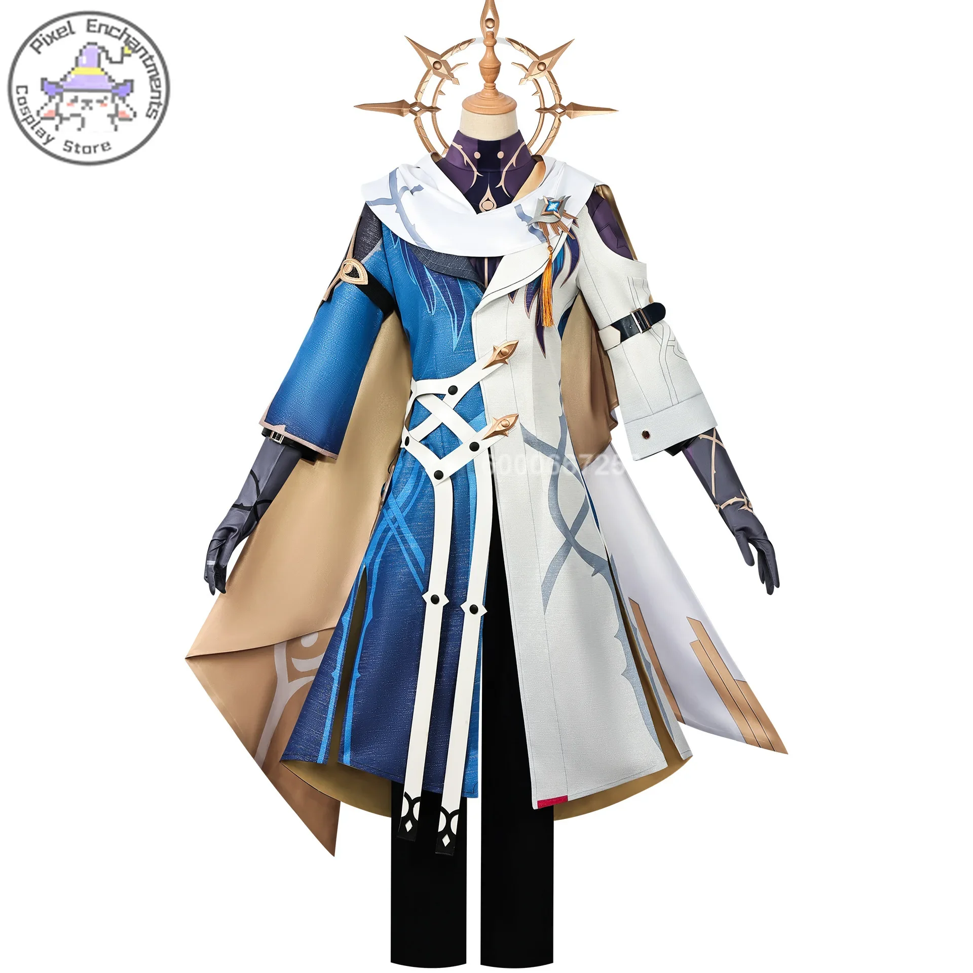 New Skins Sunday Honkai:Star Rail Game Cosplay Costume Men Sunday Role play Wig Props Accessories Headdress Christmas Outfits