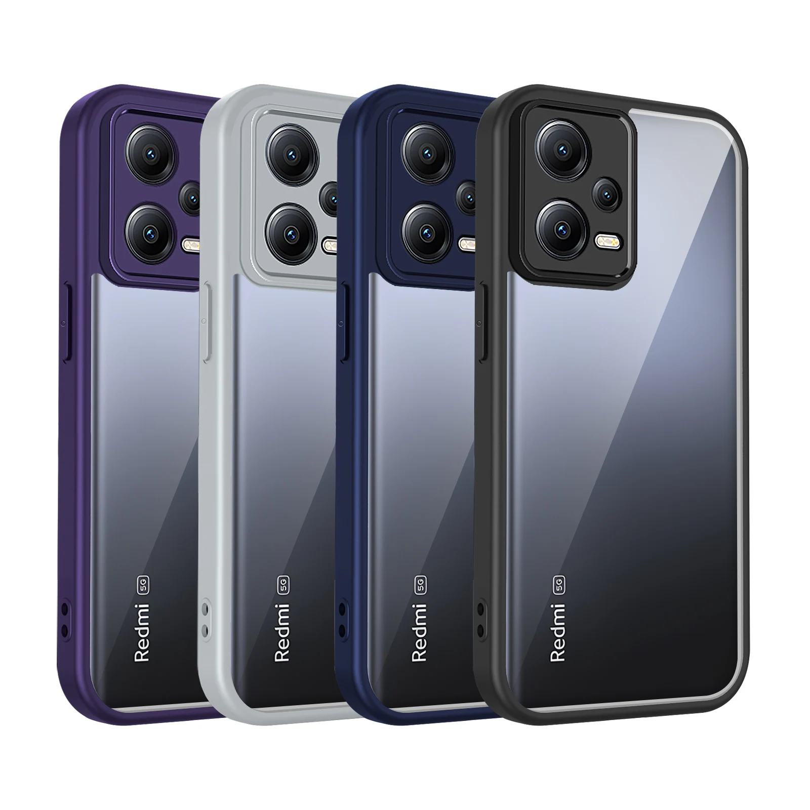 Für Xiaomi Poco X5 5G Fall Air Kissen Silikon TPU Stoßstange Klar Matte Zurück Abdeckung Harte Telefon Fall für Xiaomi Poco X5 PocoX5 5G