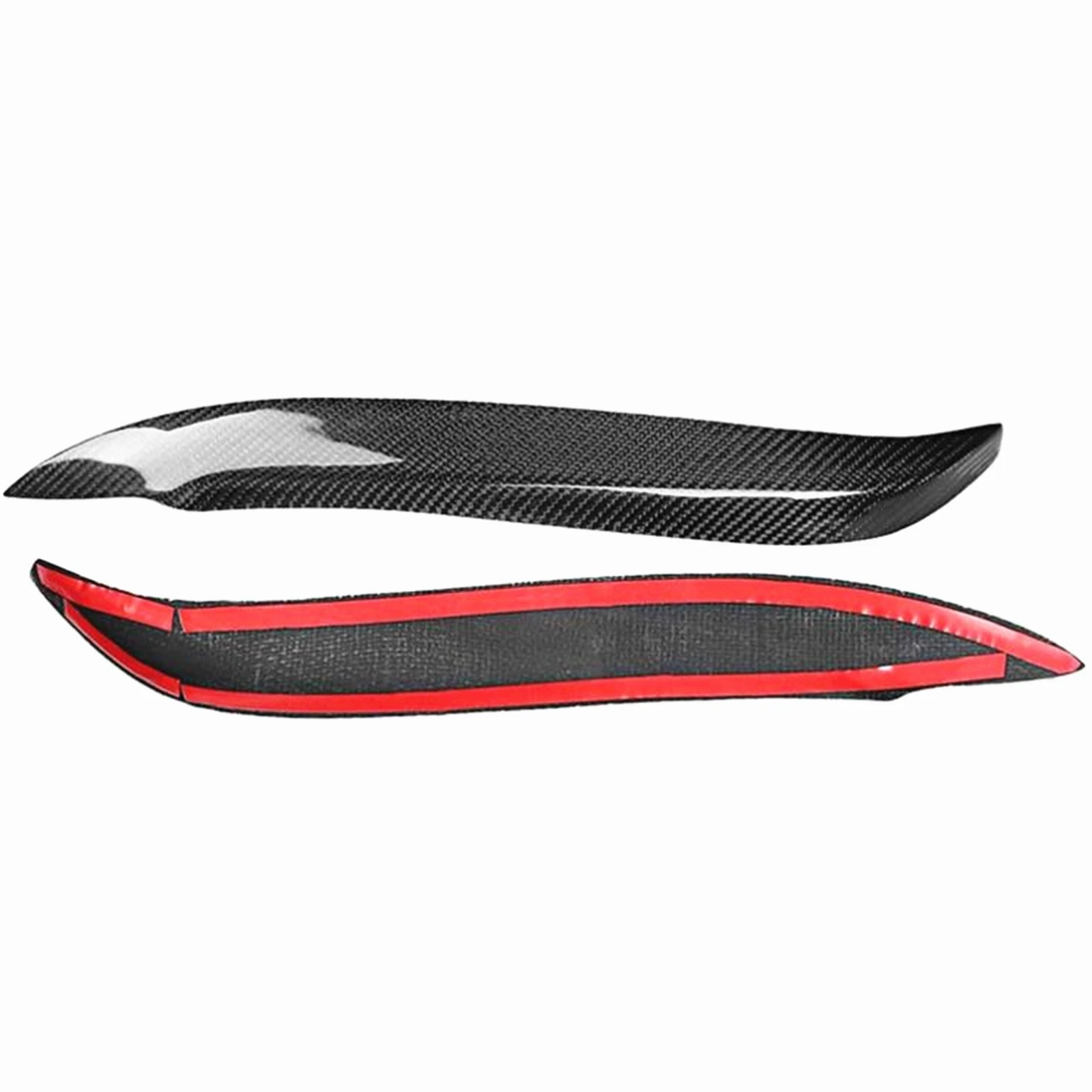​Exterior Headlight Eyebrow Sticker Headlamp Eyelid Front Head Light Lamp Trim For Toyota Starlet Glanza EP91 1996-1999 view 6