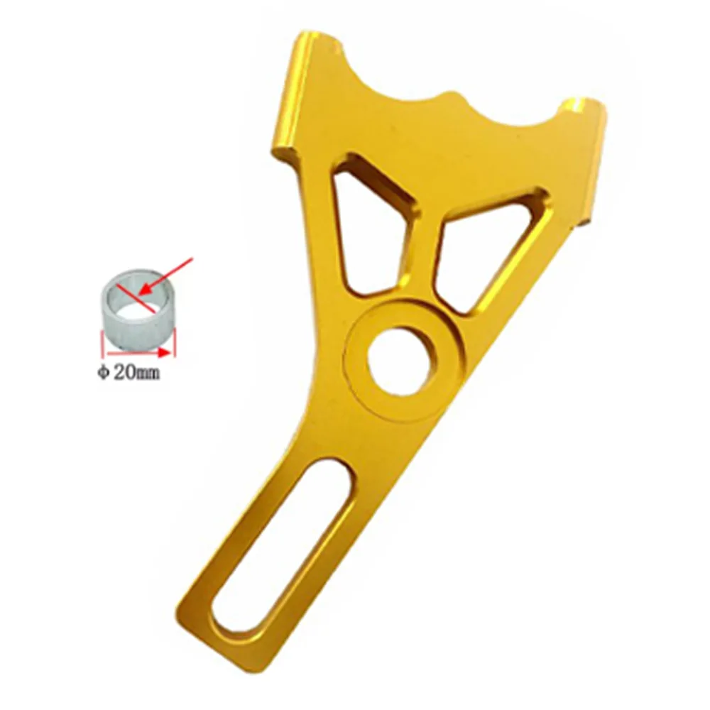 220mm Motorcycle Rear Brake Caliper Bracket Adapter 82mm Radial Brake Caliper Support For RPM Adelin Electric Scooter Brake Disc view 5