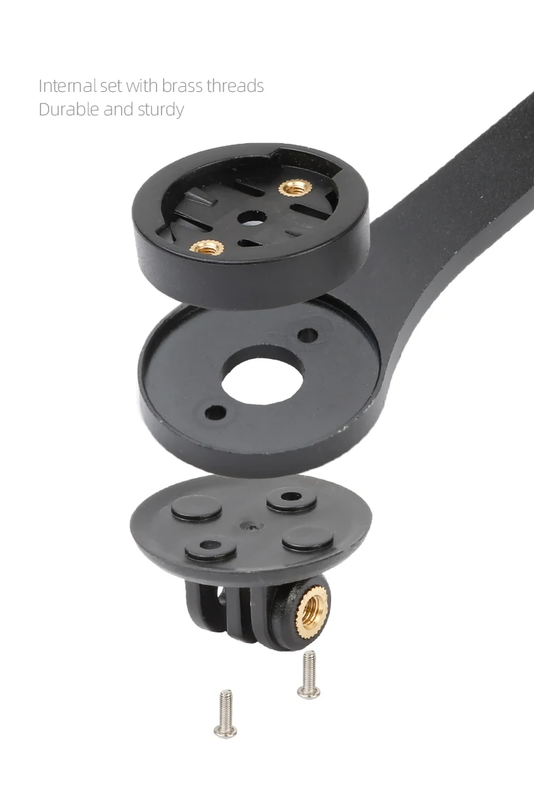 Fahrrad Computer Aluminium Halterung Lenker Multifunktionale Computer Halter Für Wahoo Garmin Bryton MTB Fahrrad GPS Mount Adapter – Detail 7