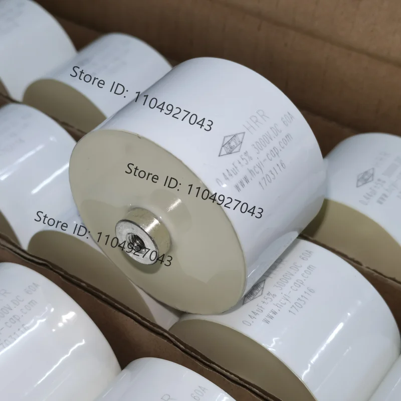 High voltage resonant capacitor HRR 0.44UF 3000V 60A high frequency high current capacitor