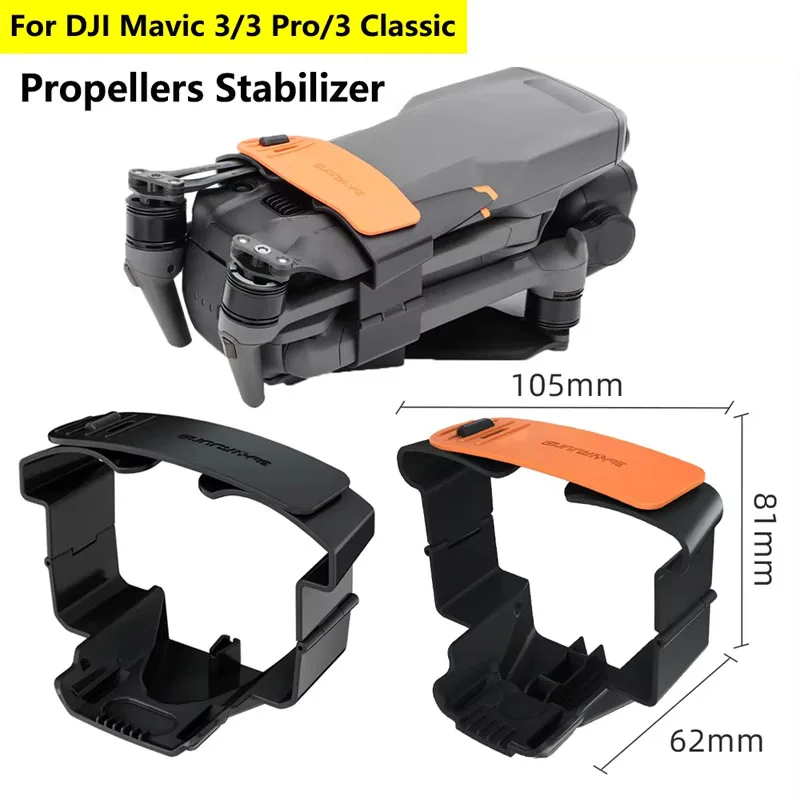 fixateur-de-lames-de-support-d'helice-pour-dji-mavic-3-pro-support-de-stabilisateur-d'helice-classique-ceinture-de-protection-fixation-pieces-de-drone