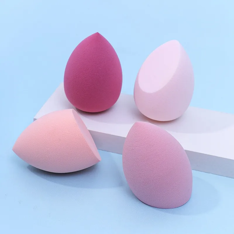 Éponge de maquillage, coussin bouffant, œuf de beauté, goutte d'eau, boule d'éponge cosmétique, outil applicateur de poudre de réglage