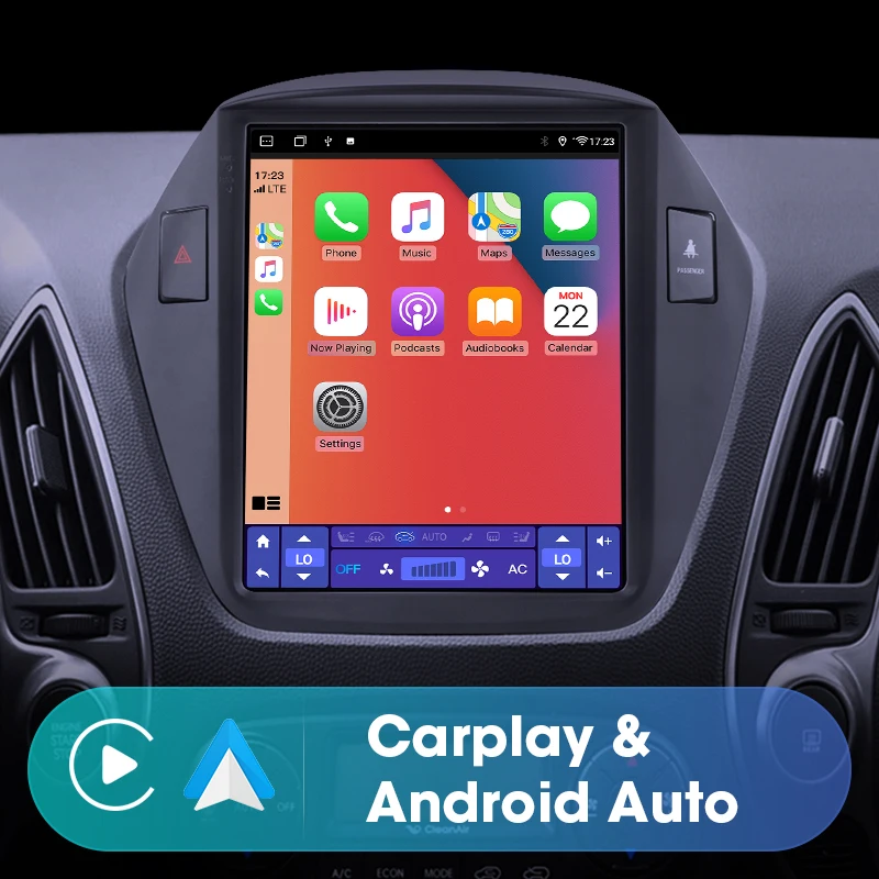 Android 11 Voor Hyundai IX35 Tucson 2009-2015 9.7 \