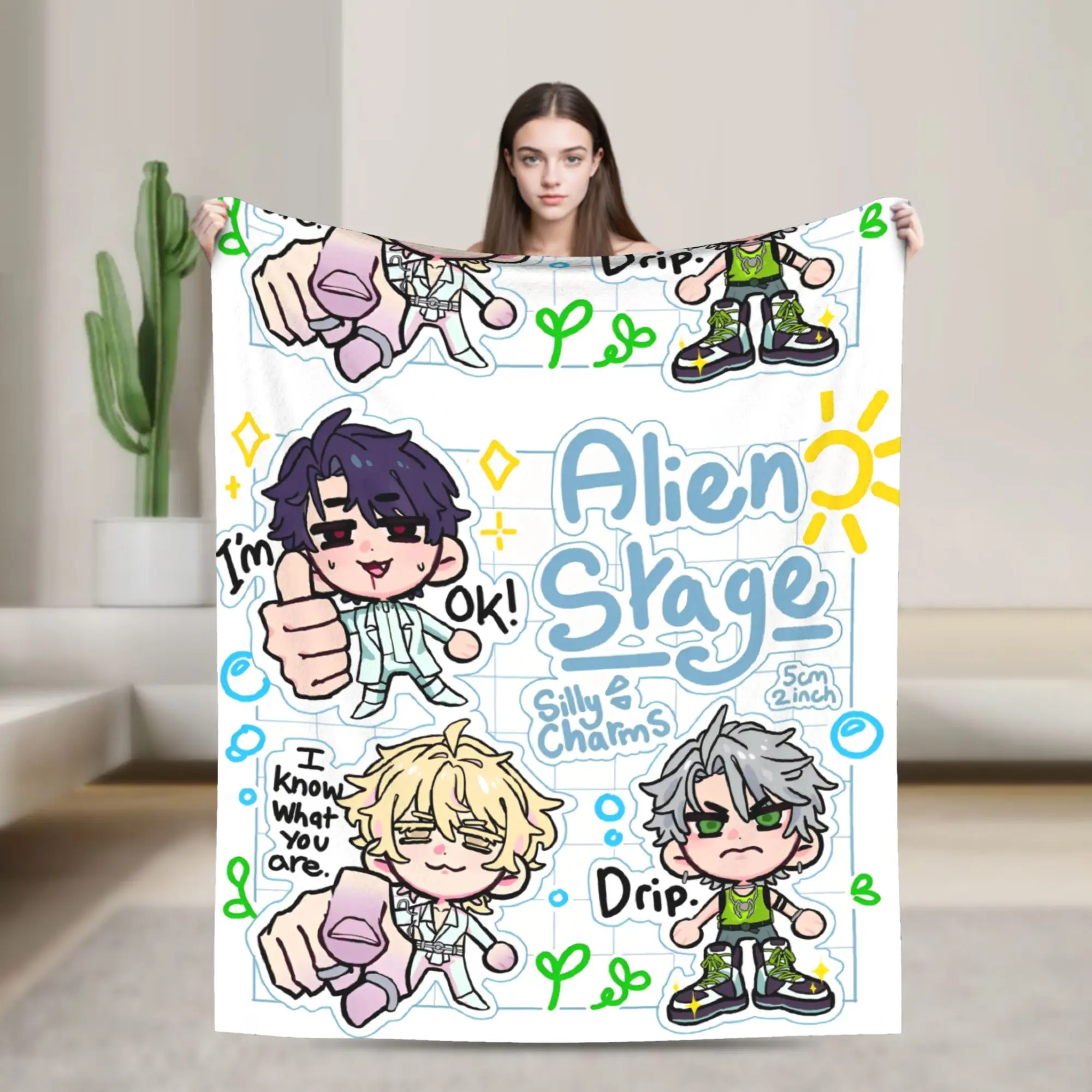 الغريبة المرحلة غطاء بطانية لوكا تيل إيفان الكرتون الصوف رمي بطانية المنزل الأريكة المطبوعة فائقة النعومة الدافئة المفارش ،