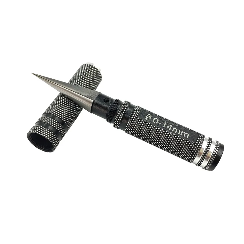 EDC Model Tool Reamer Manual Punching Drilling Machine Hand Drilling File 14mm Diy Woodworking Play Outdoor Opening Tools