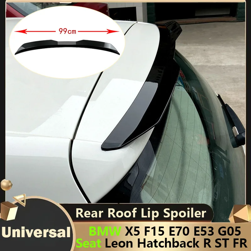 

For BMW X5 F15 E70 E53 G05 for Seat Leon Hatchback R ST FR Universal Rear Roof Trunk Lip Spoiler Wing Modified Tail Wing Replace