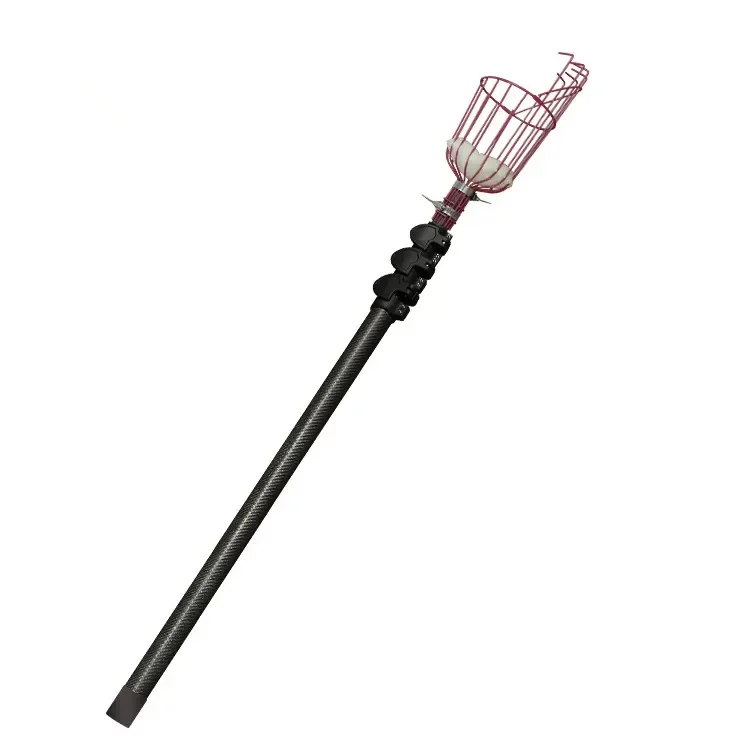 Multipurpose adjustable carbon fiber picking rod betel nut rod, medicated pine tower, poke honeycomb rescue fruit picking