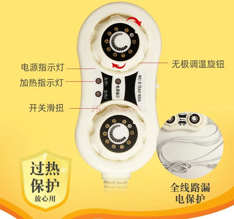 knee pain moxibustion plug-in for the elderly with regular temperature control of moxa moxa for Electric heating knee pads