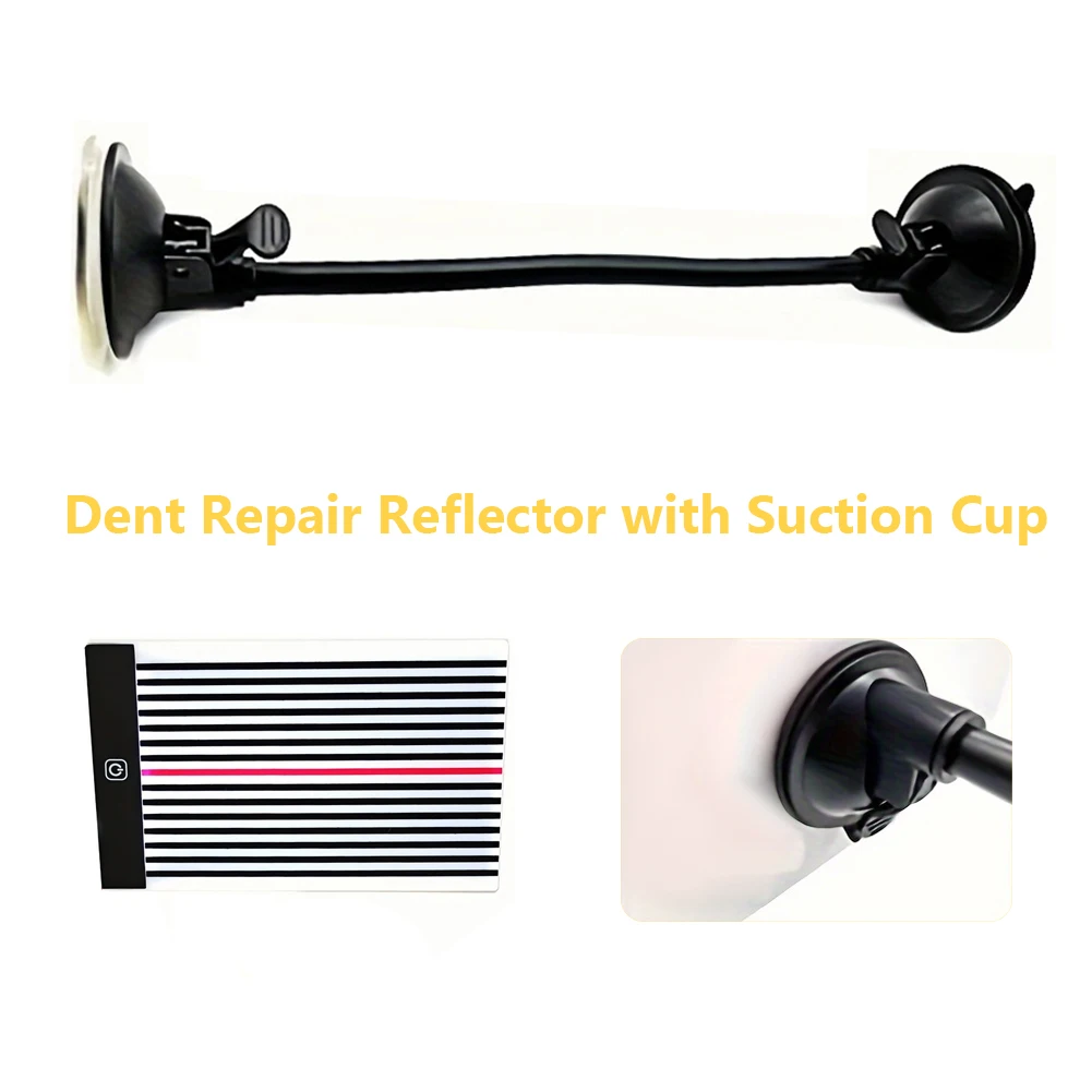 

LED Car Body Dent Detector with USB Line Paintless Dent Repair Tool Car Body Dents Light Reflector for Car Depression Repair