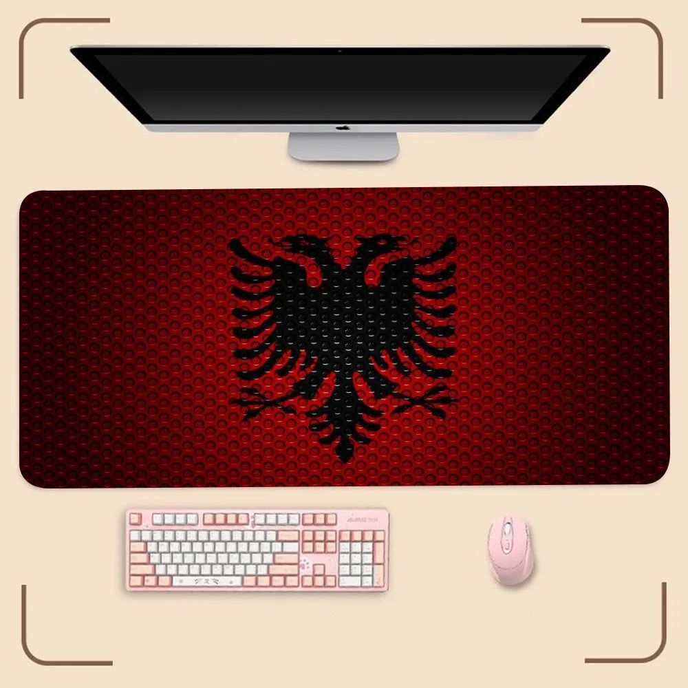 

A-Albania A-Albanians F-Flags Mousepad Computer Mouse Pad 400x800x5mm Gaming Accessories Mause Keyboard PadKawaii Mice Mausepad