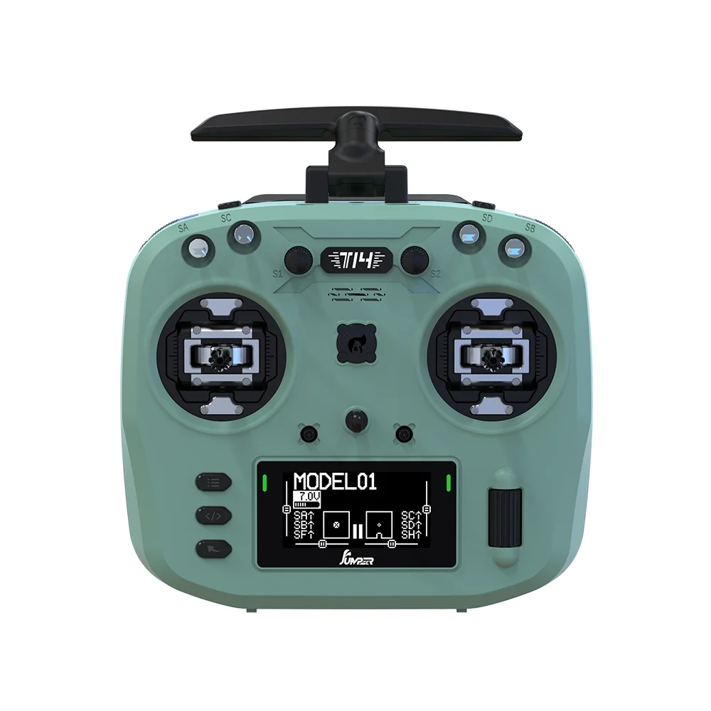 Newest JUMPER T14 Macarone HALL ELRS Remote Control EDGETX 2.4GHz 915MHz 1W 1000mW Transmitter For FPV Racing Drone