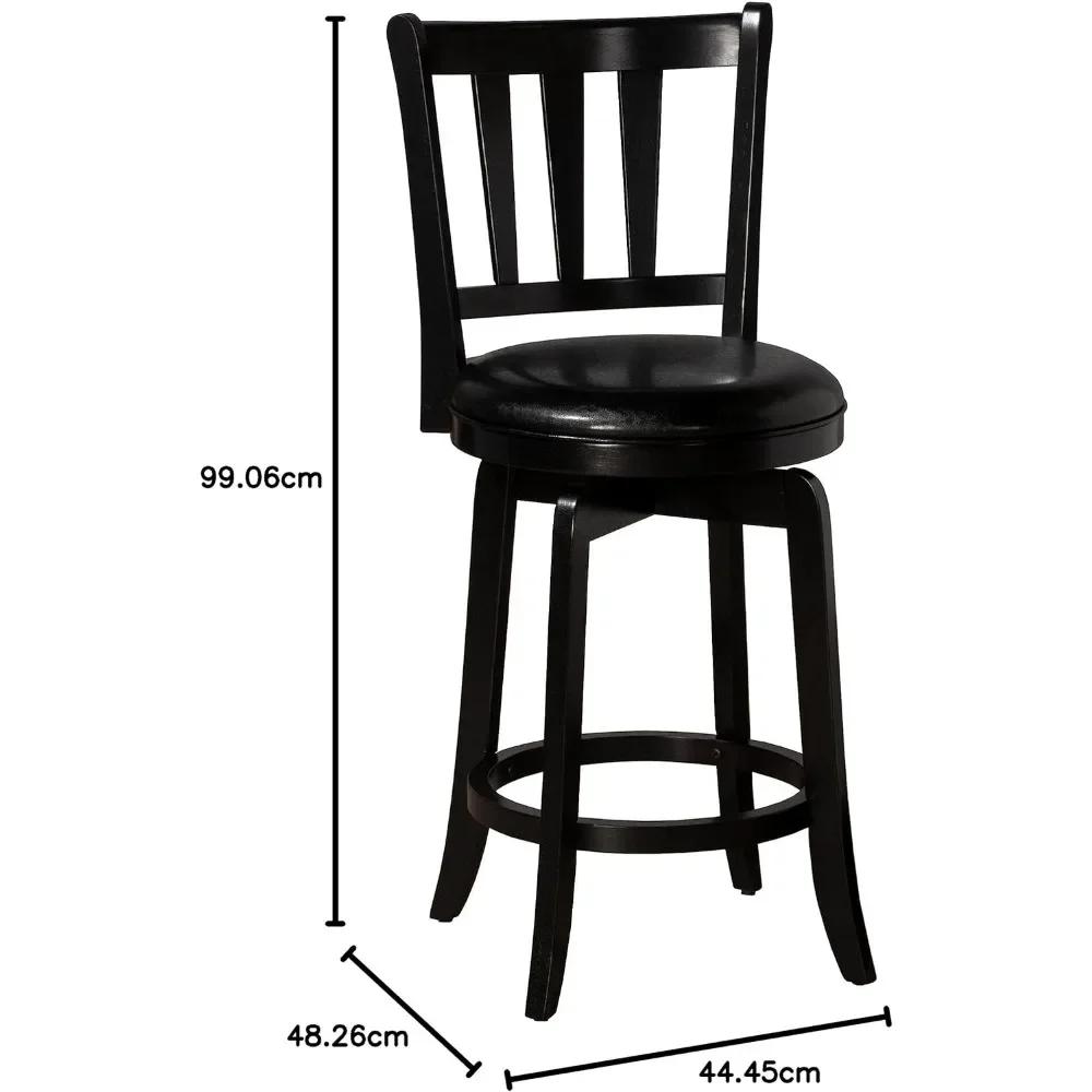 Presque Isle Swivel Stool, Counter Height