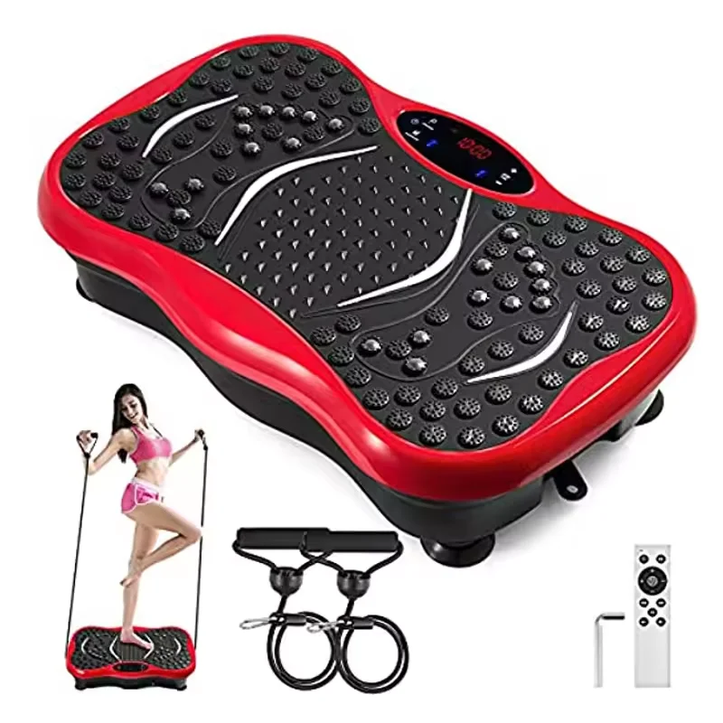 

Vibration Plate Exercise Machine Bluetooth-Compatible Rhythm Full Body Shaker Adjustable Speed Vibrate Platform for Weight Loss