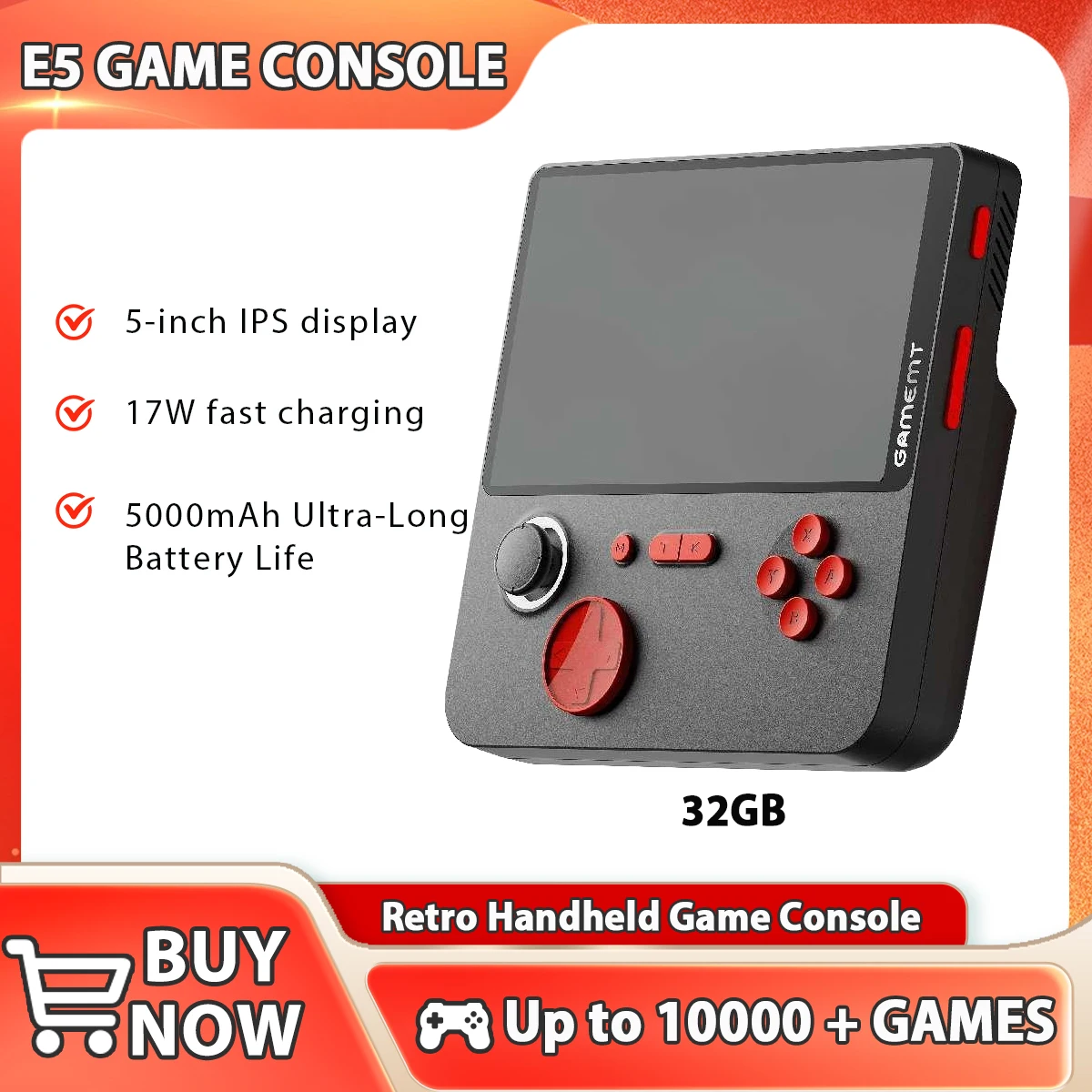 E5 Handheld Game Co…