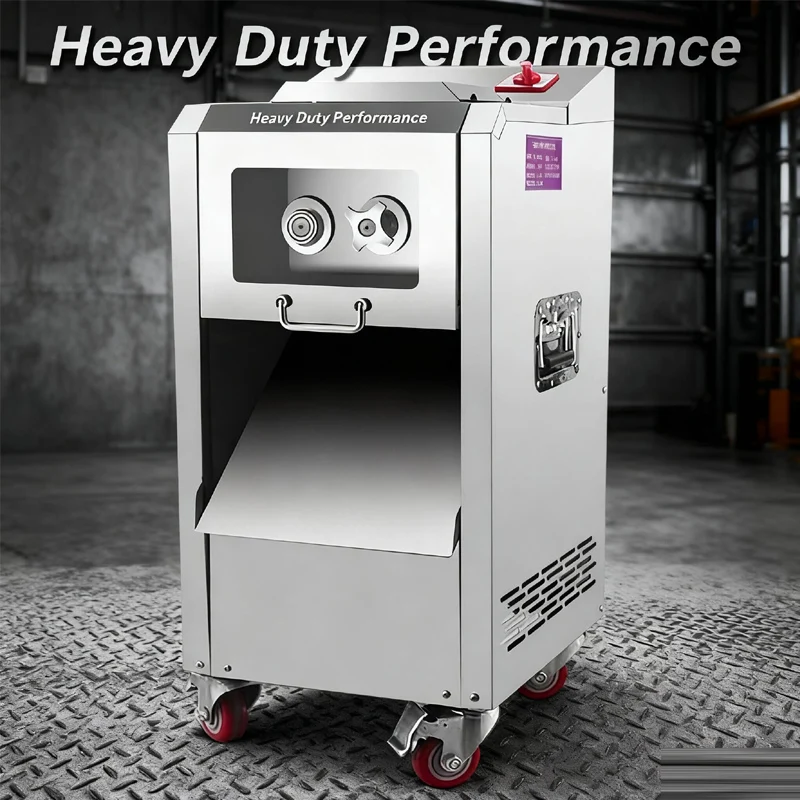 

Автоматический измельчитель мяса с двойным лезвием, машина для нарезки ломтиков, электрическая машина для резки мяса, измельчитель кубиками, 150 кг/ч