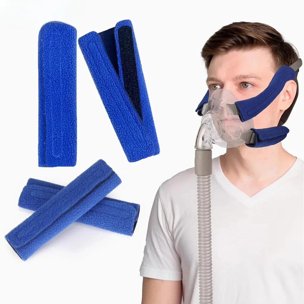 

1/2/4 шт. Cpap повязка на голову, маска, закрывающая лицо, замшевая подушечка для лица, маска для сна, мягкая маска, аксессуары для снятия давления на лицо