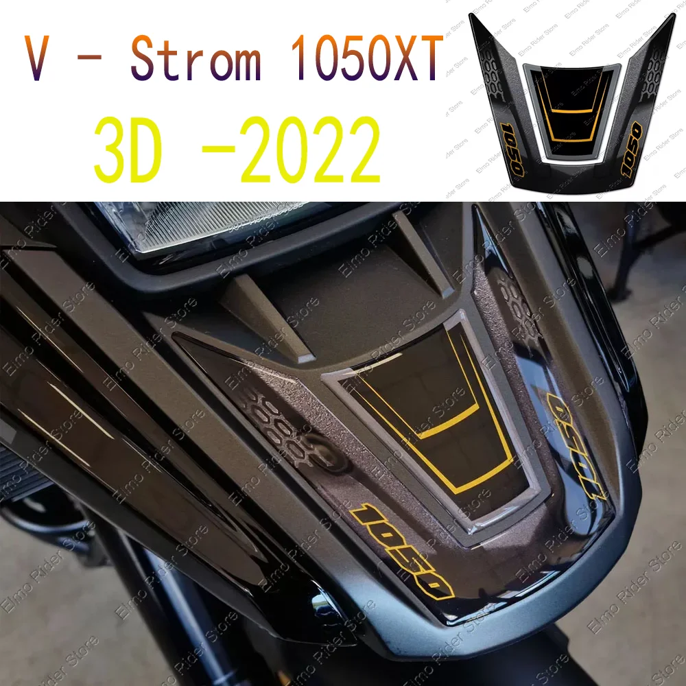 

Motorcycle 3D Gel Epoxy Resin Protective Sticker For Suzuki V-Strom 1050 XT 2022 Beak Protector Tip