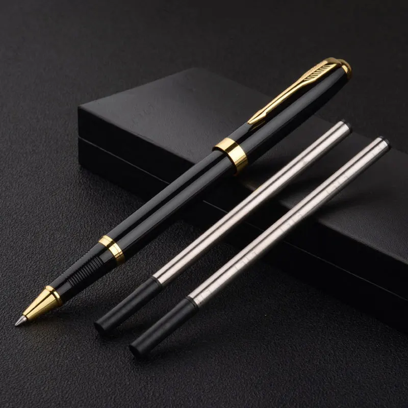 

Heavy Handfeel Business Metal Signature Pen 0.5mm Black Neutral Pen Gift Business Pen Student Stationery Office Gift