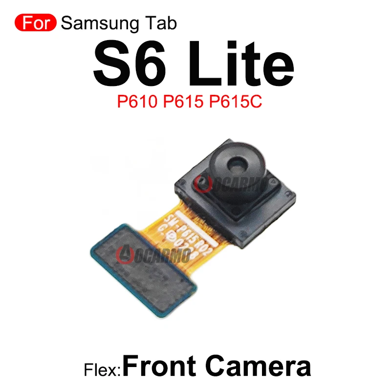 Voor-en Achterkant Camera Flex Kabel Voor Samsung Galaxy Tab S6 Lite P610 P615 P615C Rear Camera Module Vervangende Onderdelen