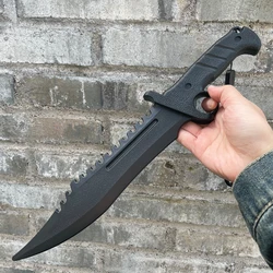 Cuchillo de entrenamiento anticaída antijuego de goma imitación