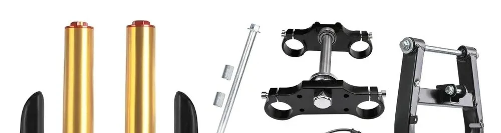 

Колеса TDPRO 14" и 12" (шины 60/100-14, 80/100-12) + передние вилки 630 мм (тройные) для мотоциклов CRF50 KX60