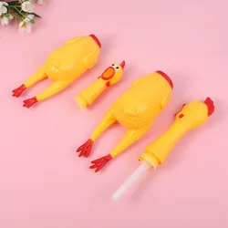 Screaming Chicken Squeeze Sound Toy Pets Dog Toys Product Shrilling Decompression Tool Squeak Vent chicken