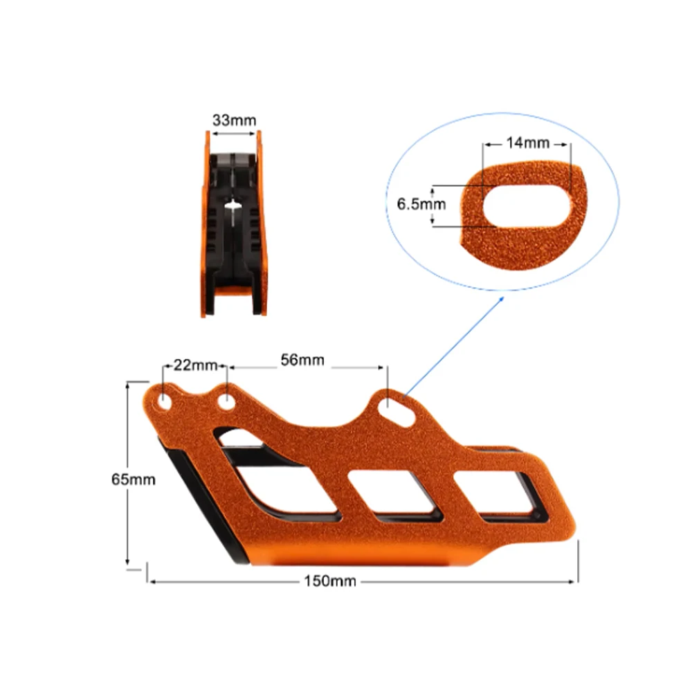 Motorcycle Chain Guide Guard For Honda CRF 250 450 125R 250R 250X 250RX 450R 450X 450RX 450L 450RL 2005-2021 Dirt Bike Motocross