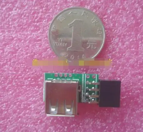لوحة أم 9/19-pin تحويل ثنائي المنفذ USB رئيس 2.0/3.0 أنثى المقبس موسع متصل U القرص DOM