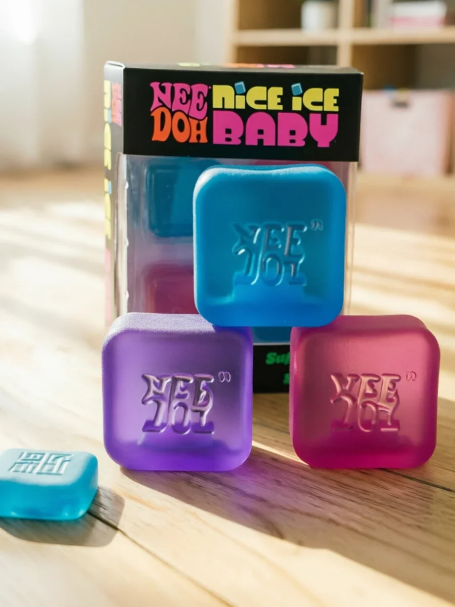 New Needoh Cool Cat Maltose Squishy Toys Slow Rise Stress Relief Ball Sensory Fidget Toys for Adult Anti-Anxiety Sensory Toys