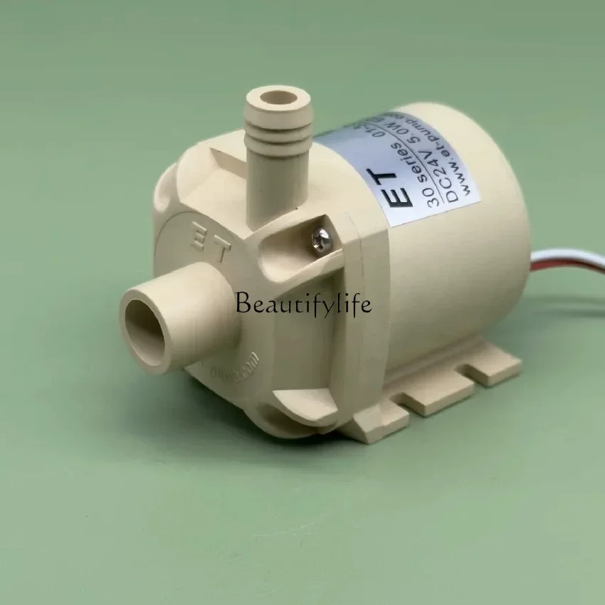 DC Brushless Submersible Pump 12-24V Ceramic Vane Pump Rockery Fish Tank Circulating Water Pump