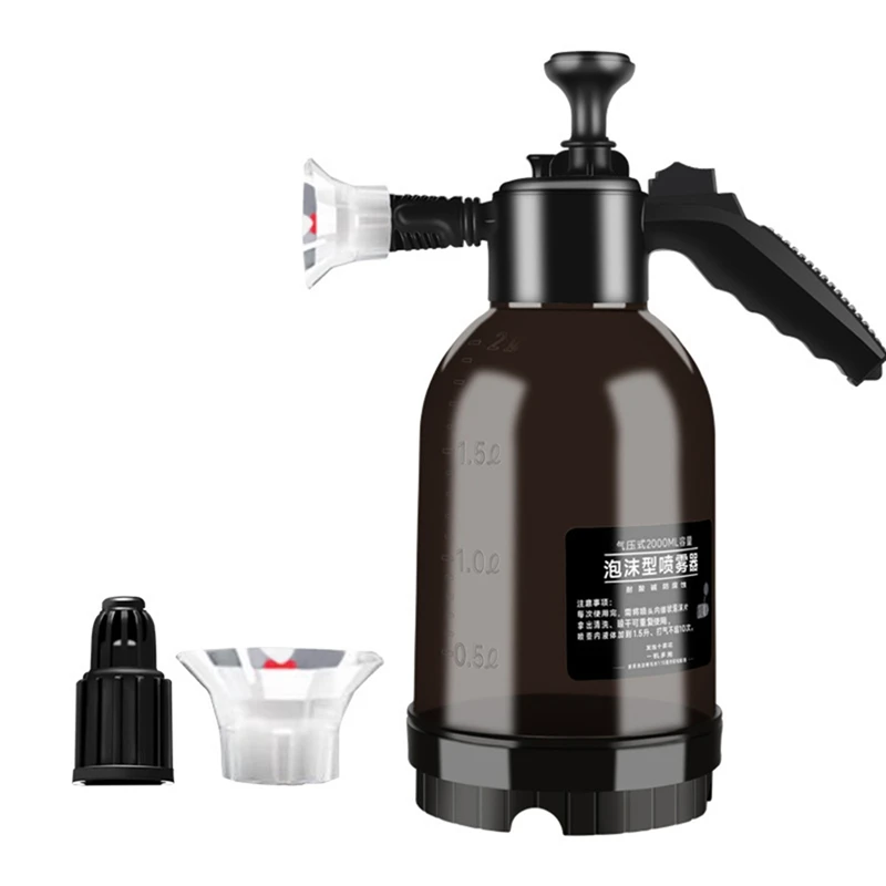 

ABSS-Car Wash Foam Sprayer Foam Sprayer Bottle Manual Air Pressure Water Jet Car Shampoo Foam Air Pressure Spray-Bottle