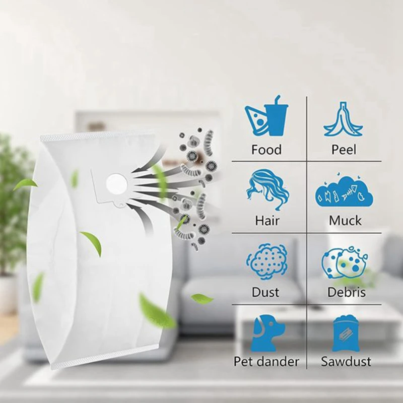 SANQ 14 шт. сменные тканевые вакуумные мешки типа Q/C 53292 для пылесоса Kenmore 5055,50557,50558,20-53292,53291