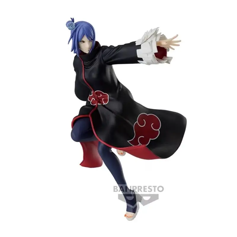 Originale Banpresto Naruto Konan Vibration Stars Action Figure Toys Anime Figurals Brinquedos Gifts