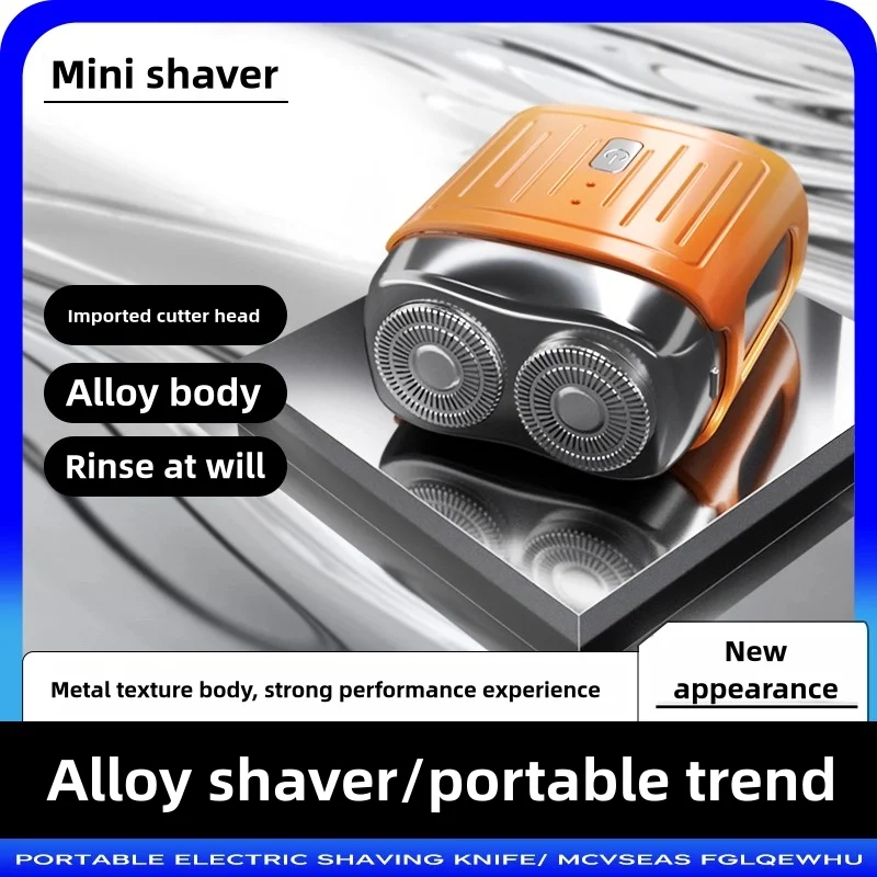 Electric Shaver Charging Mini Pocket Travel Razor Portable Wireless Detachable Shaver Facial Beard And Body Hair Trimmer