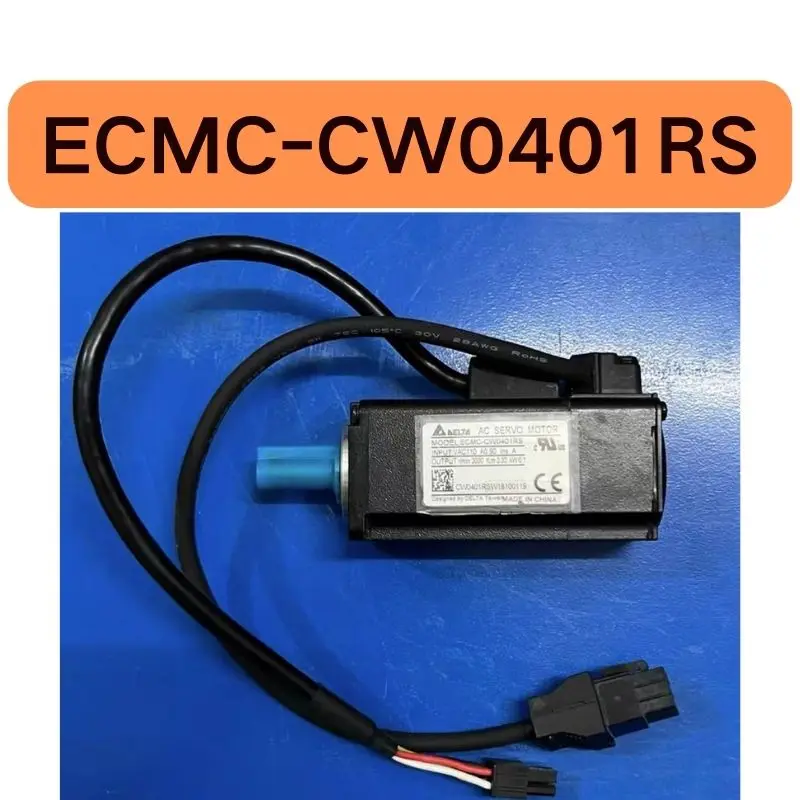 Used ECMC-CW0401RS 100W servo motor tested OK and function intact