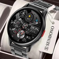 SENBONO MAX11 2023 Smart Watch 1.43 Inch AMOLED 100 Sports Modes Voice Calling Watch Always On Display Smartwatch for Men Women