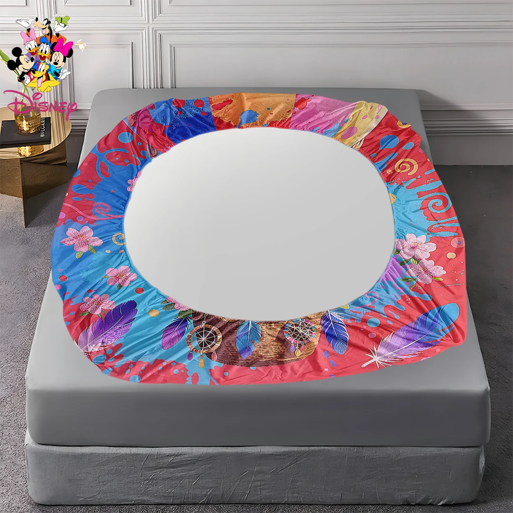 2/3 قطعة مجموعة أوراق جاهزة بنمط طباعة غرزة ديزني ، سلة صائد الأحلام طباعة رقمية كرتونية ، هدية عيد الميلاد والعام الجديد