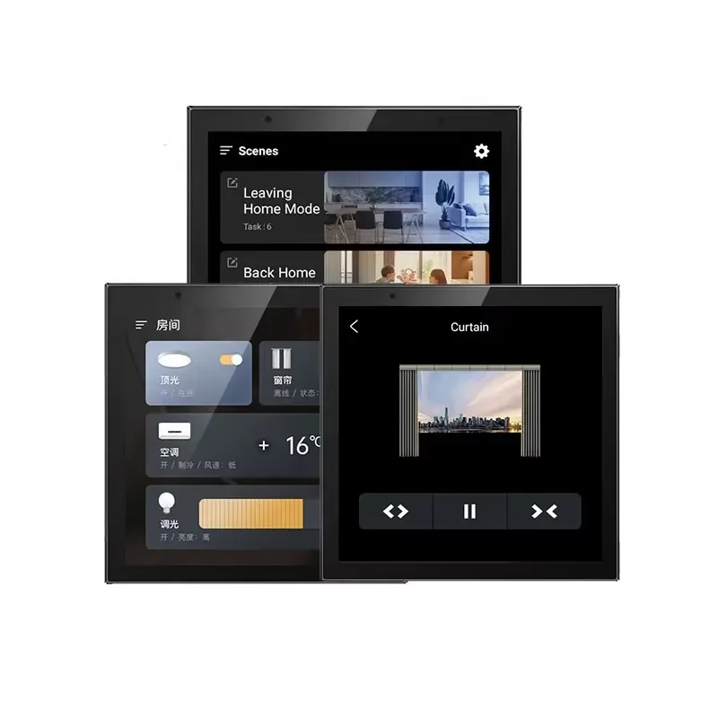 for Tuya 4 Inch Smart Home Control Panel Wall Mounted Zigbee Hub Gateway with Touch Screen WiFi Android Operated