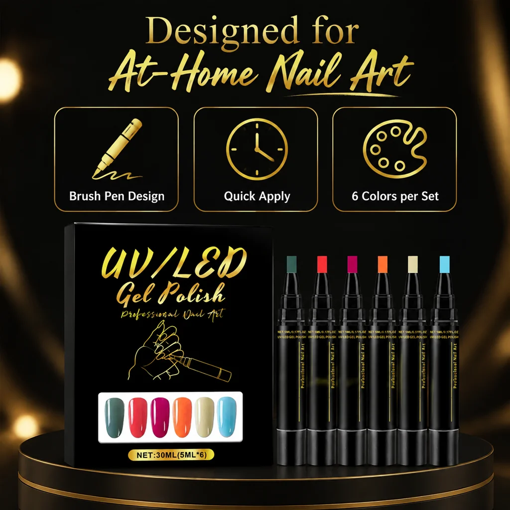 6-Farben-DIY-Nagelkunststifte, – Resin Art For Beginner Bewertung und Preis