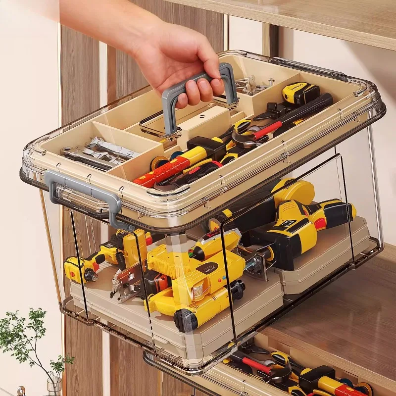 Piece Authentic Organizer Briefcase Tool Bucket Pelicase Drawer Type Toolbox Hand Tools Box Tool Storage System Hardcase Tstak