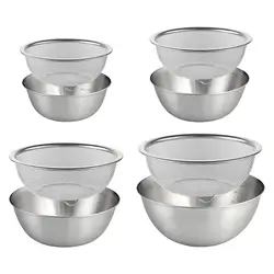 2 Pieces Pasta Spaghetti Rice Rinser Strainer Washer Rice Washing Bowl Colander
