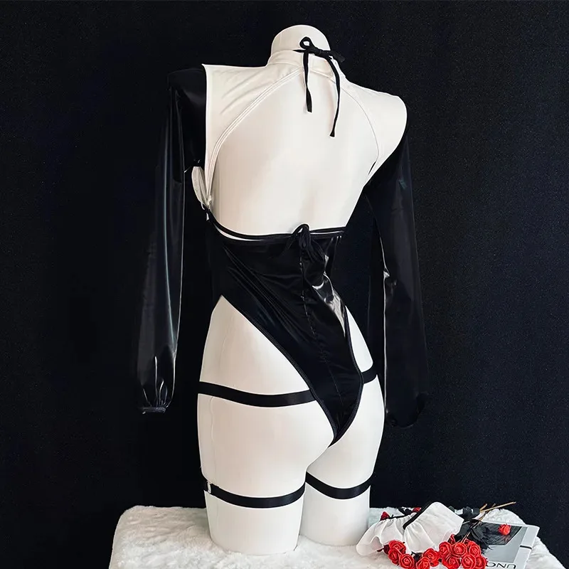 DY20Role Play Hotel Uniform Temperament Clothes Women Waiter Maid Outfits Costumes Erotic Role Play25