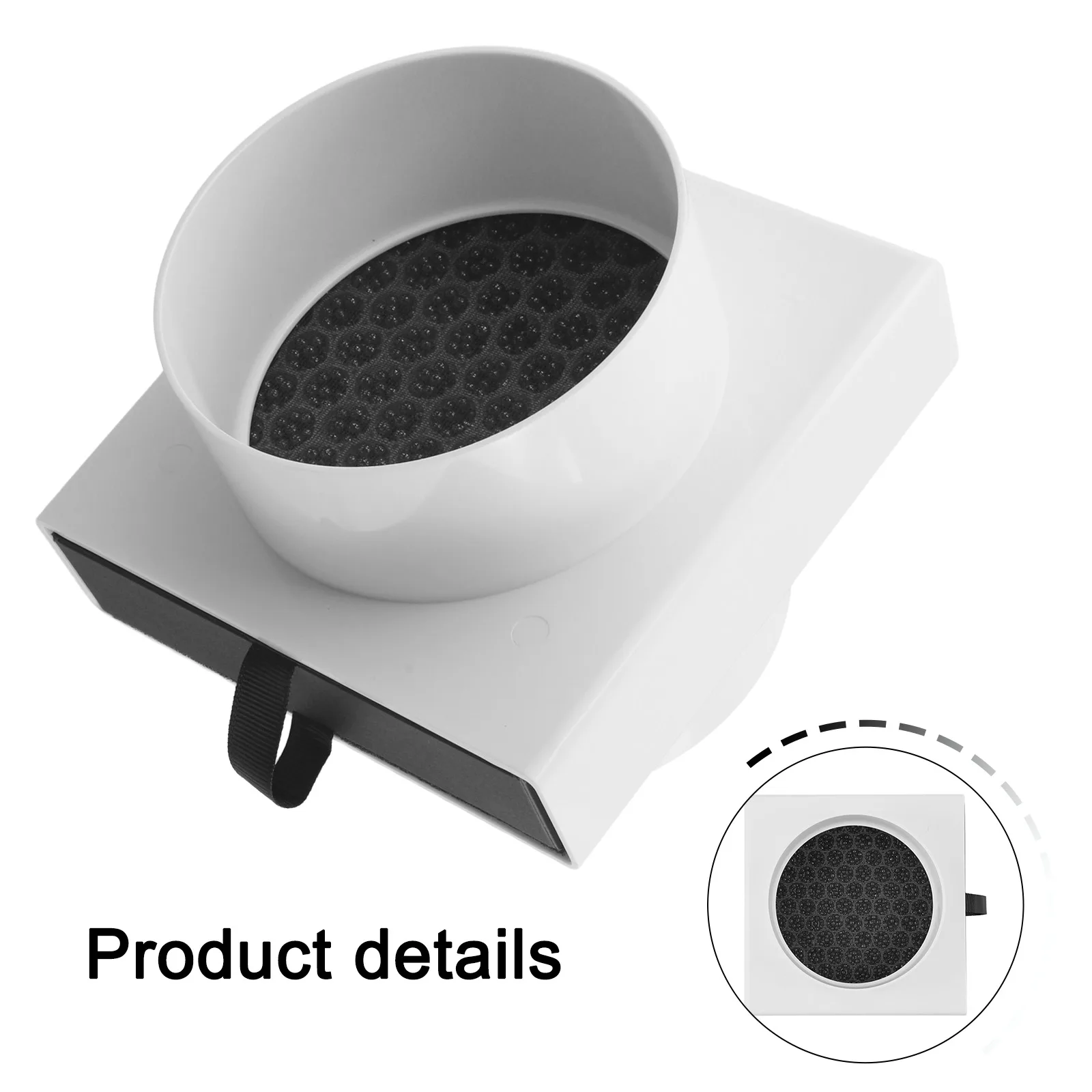 

1pc HEPA Duct Air Filter Designed for PVC and PE Pipes Offering Effective Dust and Insect Filtration for Healthier Air