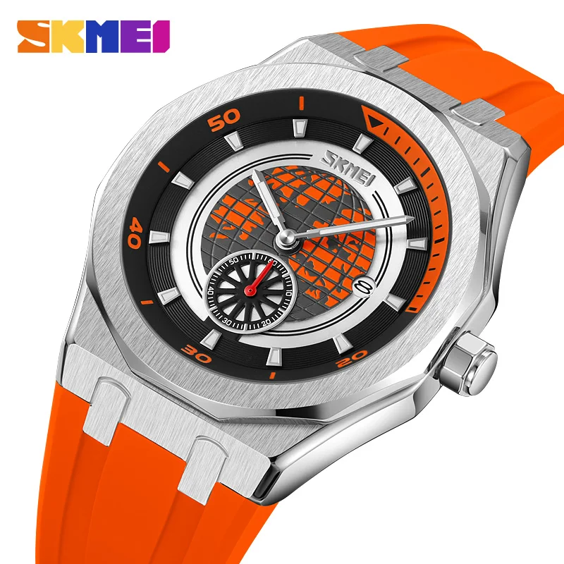 SKMEI Original Quartz Watch Fashion Mens Wristwatch Waterproof Sport Luxury Brand with Date Man Clock reloj hombre