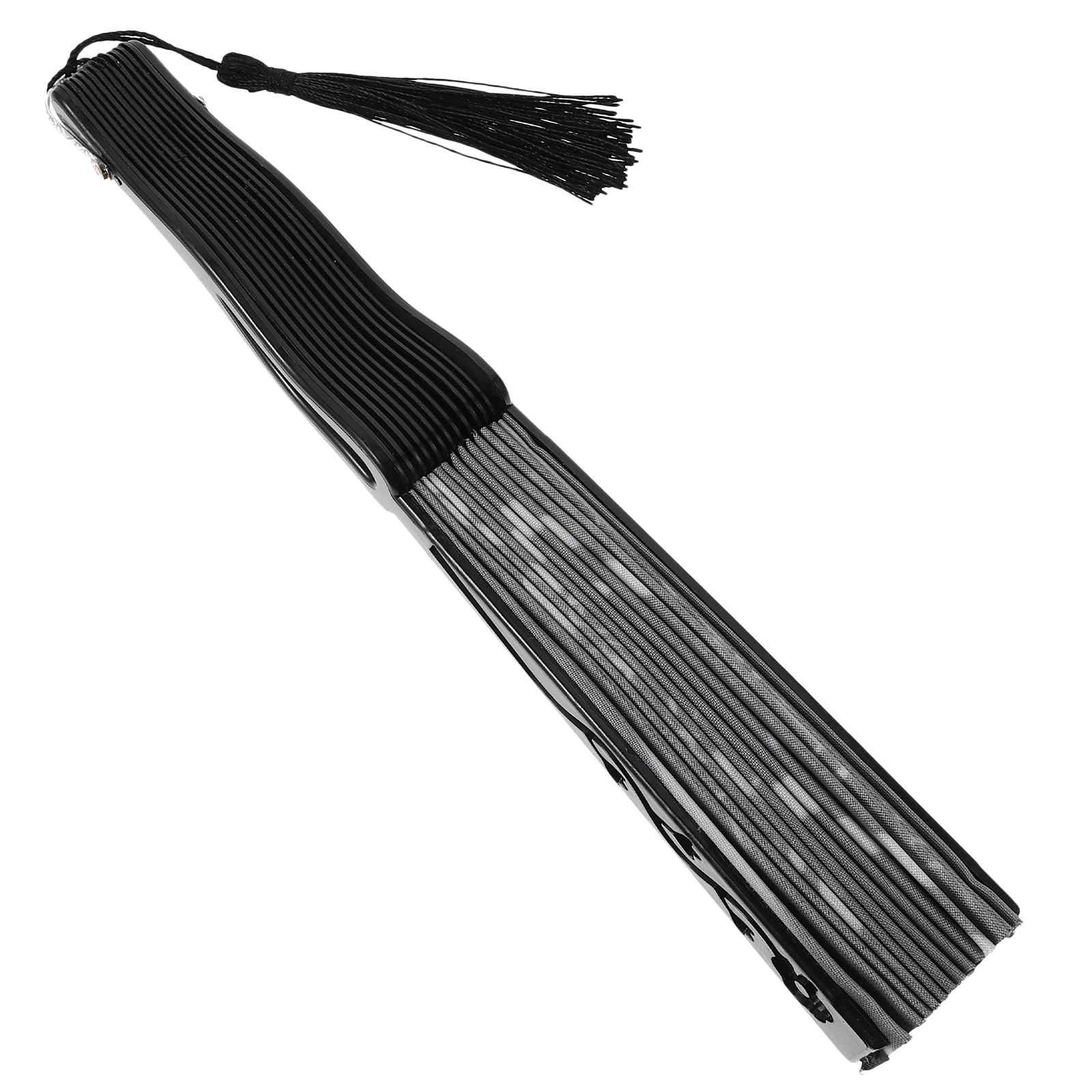 

1pc Foldable Hand Handheld Chinese Vintage Style Wedding Decoration Tassel Retro Fan For Party Dance Props Elegant Folding Fan
