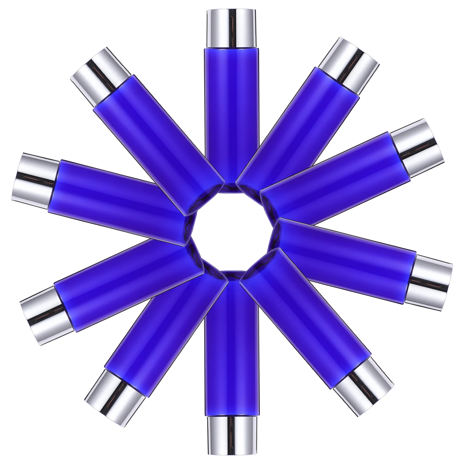 10 Stück Unterverpackung 100 ml leere Lotionsflasche nachfüllbarer Reisespender für Toner Gel Creme Emulsion Probenbehälter