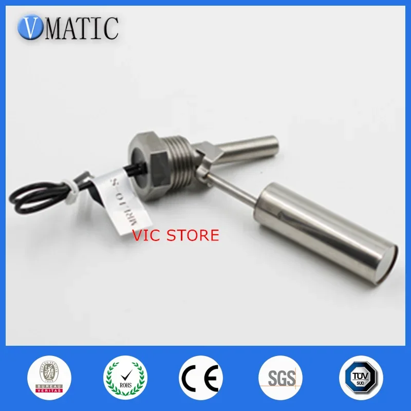 

Free Shipping VCL10 Float Ball Liquid Switches Stainless Steel Switch Side Mount Horizontal Water Level Sensor