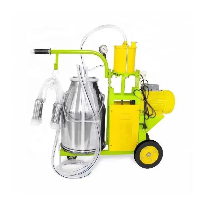 

Logo Customized Cow and Goat Cluster Portable Piston Single 25L Electric Milking Machine